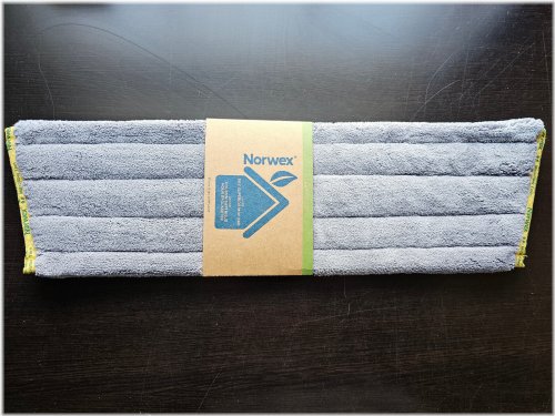 Graphite & Yellow Large Dry Mop Pad