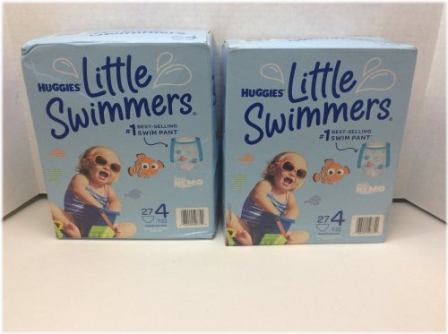 Nemo Swim Diapers - 2 Boxes (27 Count, Size 4) with Free Shipping