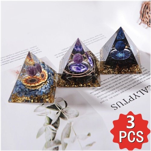 Amethyst Energy Pyramids