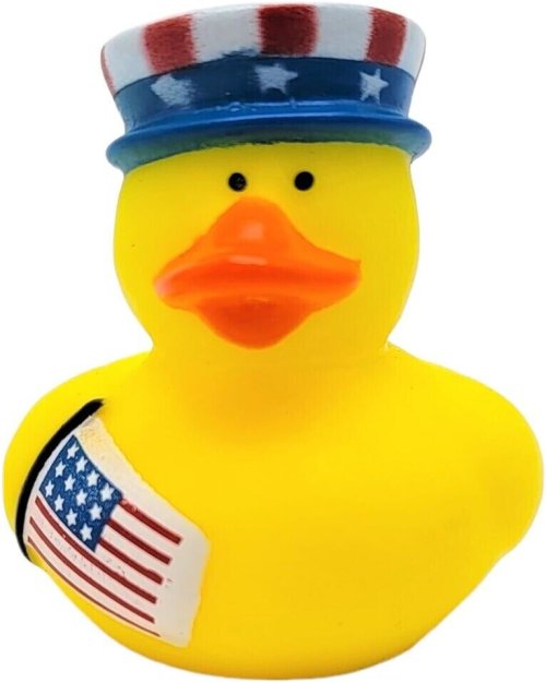 Stars & Stripes Rubber Duck Collectible