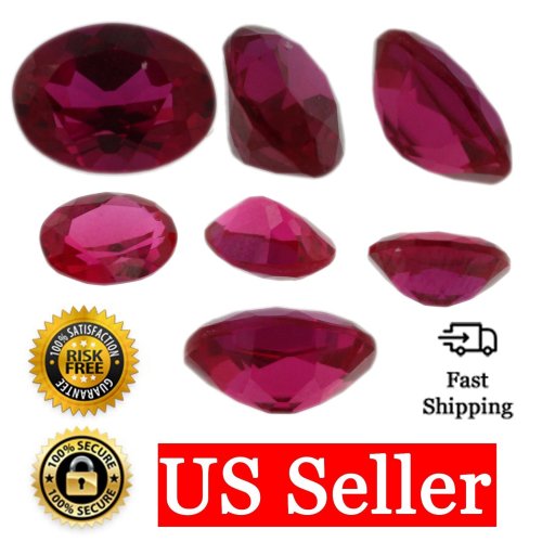 Scarlet Fire CZ Gemstone