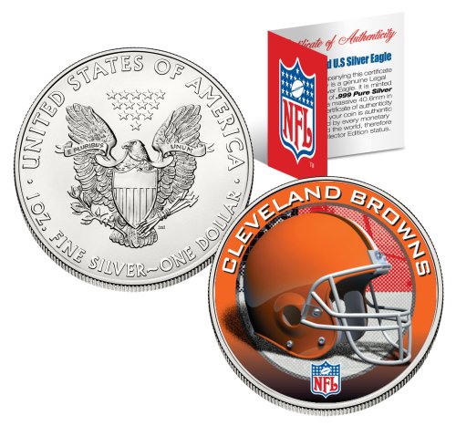 Cleveland Browns American Silver Eagle Coin