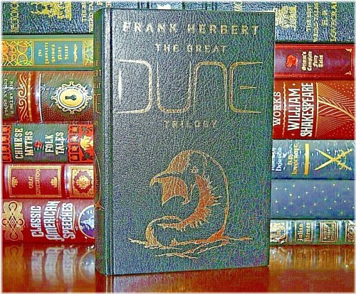 Herbert's Masterpiece: The Great Dune Trilogy in Leather Bound Hardcover