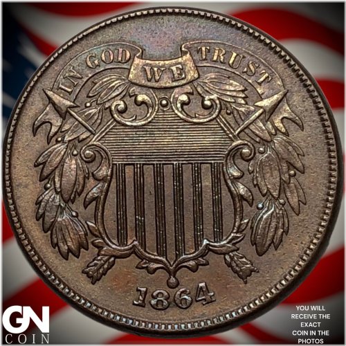 Union Shield Two Cent Piece