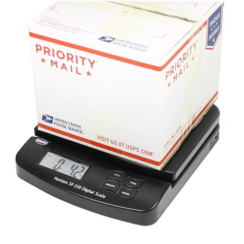 PrecisionPro Desktop Shipping Scale - Black