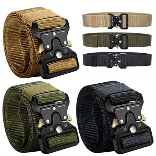 Trooper Belt: Quick-Release Military-Inspired Waistband for Casual Wear