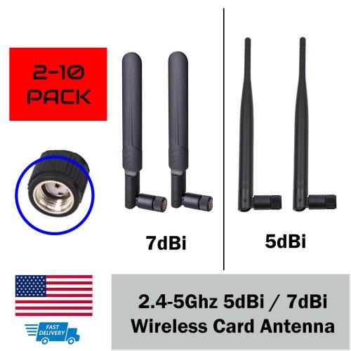 Dual-Band RP-SMA Antenna Multipack
