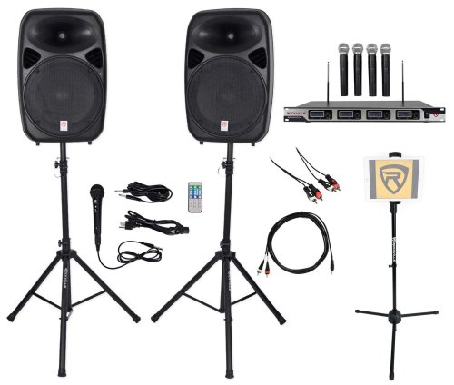 15" Pro Karaoke Entertainment System by Rockville