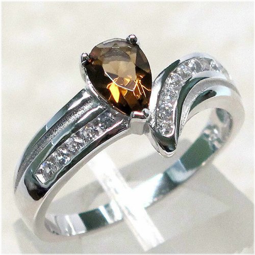 Topaz Sparkle Sterling Ring