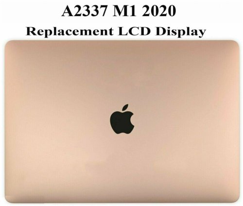 Rose Gold MacBook Air 13" M1 A2337 LCD Screen Display Assembly