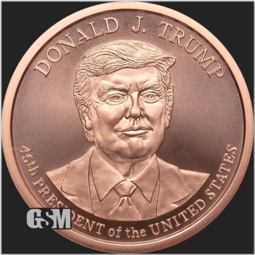 Presidential Copper Commemorative Round