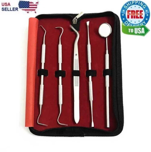 Precision Clean Dental Kit - 5 Piece Set for Deep Oral Hygiene