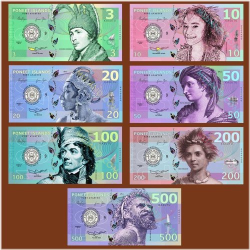 Kasutu Polymer Banknotes