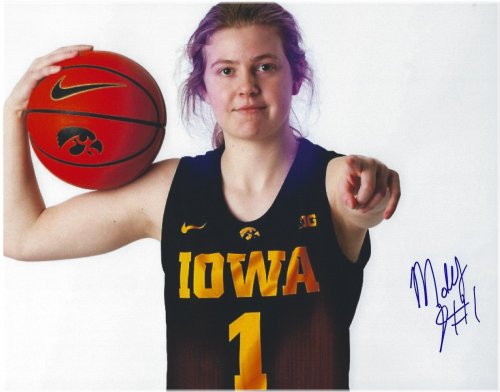 Hawkeyes Basketball Photo Print by Molly Davis
