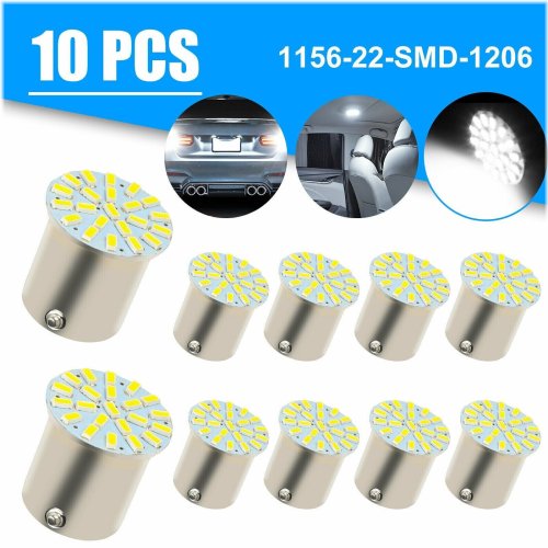 LED Car Brake/Turn/Tail/Reverse Light Bulb Set