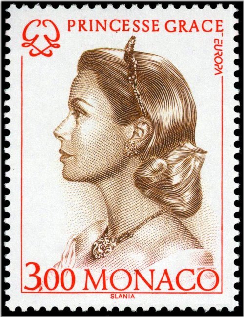 Monaco Grace Kelly Commemorative Stamp