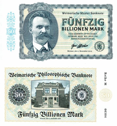 The Mustachioed Mark Banknote