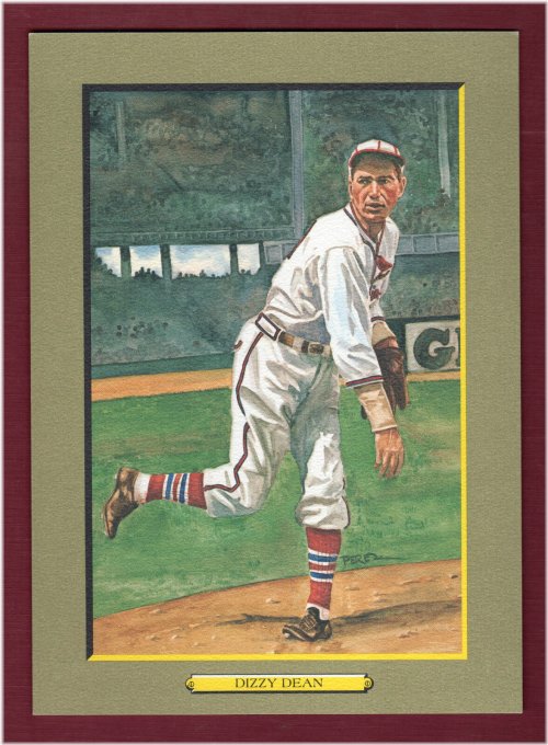 Cardinals Legend Dizzy Dean Lithograph