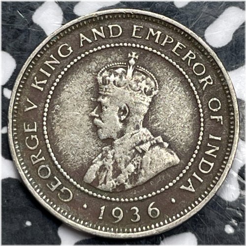 Vintage British Honduras 5 Cents - 1936