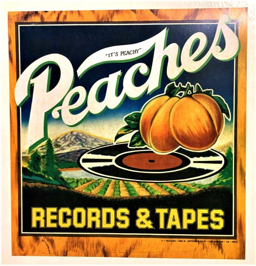 Peaches Record & Tapes Logo Set