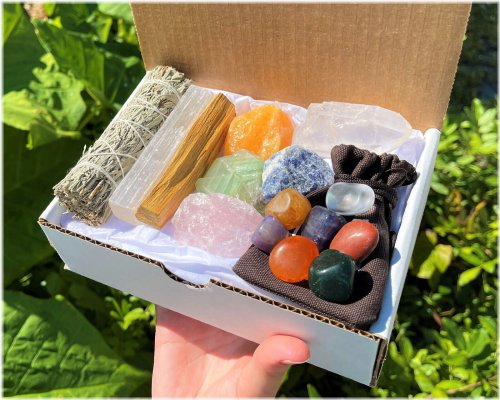 Harmony Essentials Kit: 15-piece Set for Spiritual Cleansing and Healing