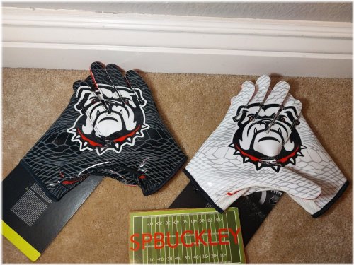 Bulldog Grip Football Gloves