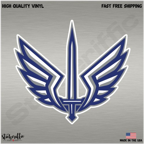 Battlehawks XFL Color Decal Sticker