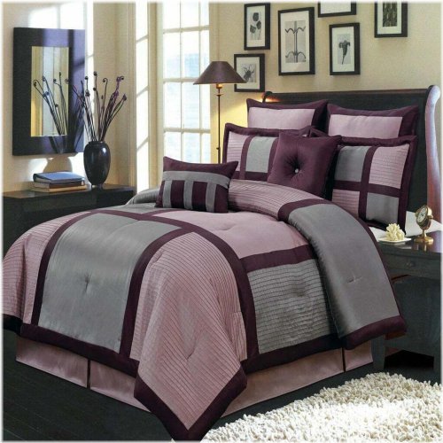 Purple Morgan Complete Bedding Set