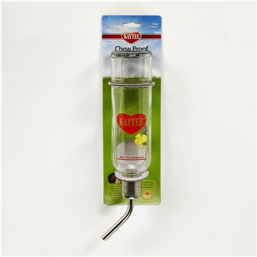 Durable Glass Water Bottle for Small Animals