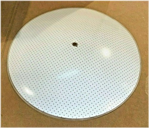 Dotted White Glass Ceiling Shade