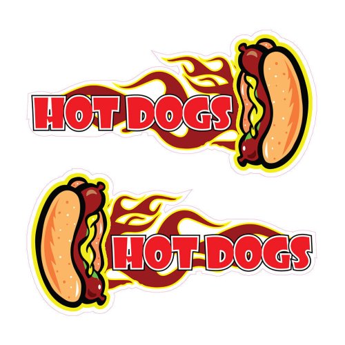 Hotdog Haven Decals