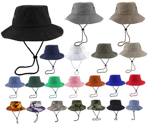 Cotton Bucket Hat for Outdoor Adventures