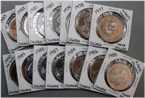Niagara Falls Trade Dollar Collection