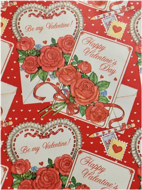 Retro Valentine's Day Wrapping Paper Collection