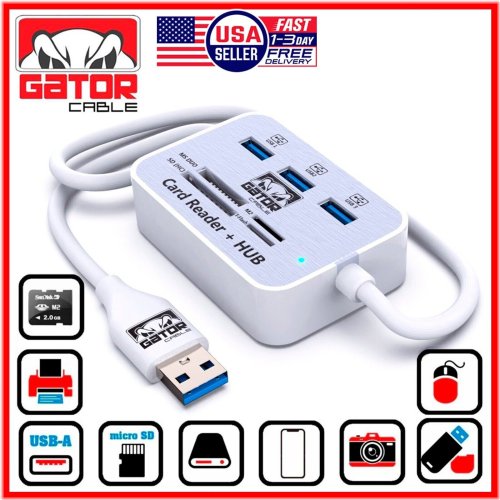 Universal Multi-Port Memory Card Adapter