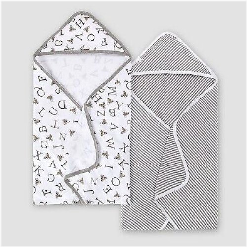 Beehive Bundle Hooded Towels - Gray