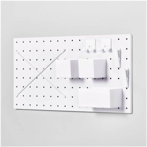 White Pegboard Set by Brightroom