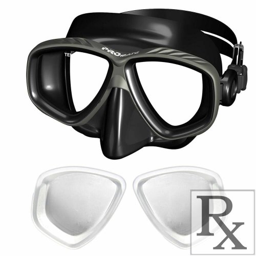 ClearView Dive Mask with Prescription Lens