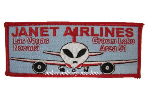 Stealth Operations Division Patch - Area 51 Janet Airlines