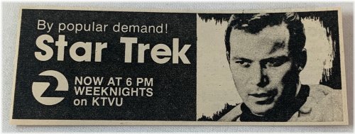 Star Trek TV Ad Blast from the Past