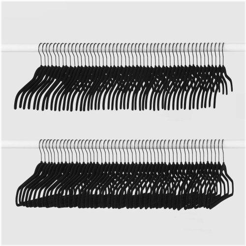 Flocked Black Suit/Shirt Hangers - Brightroom