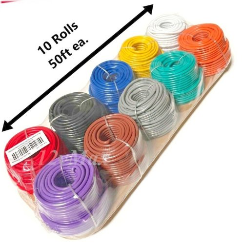 Rainbow Voltage Wire Bundle