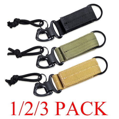 Molle KeyHook Carabiner Clip