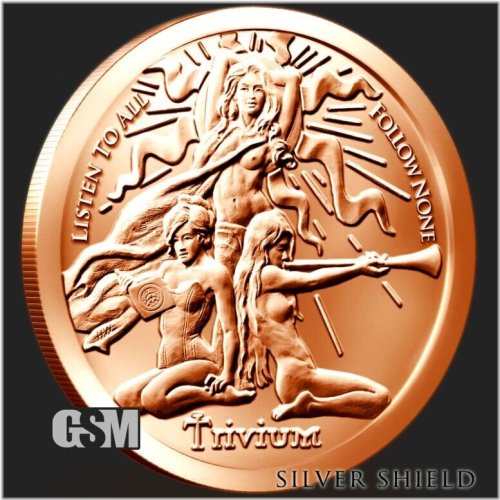 Trivium Girls Pure Copper Round