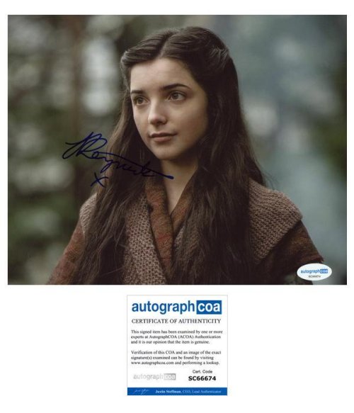 Malva Christie" Autographed 8x10 Photo by Jessica Reynolds