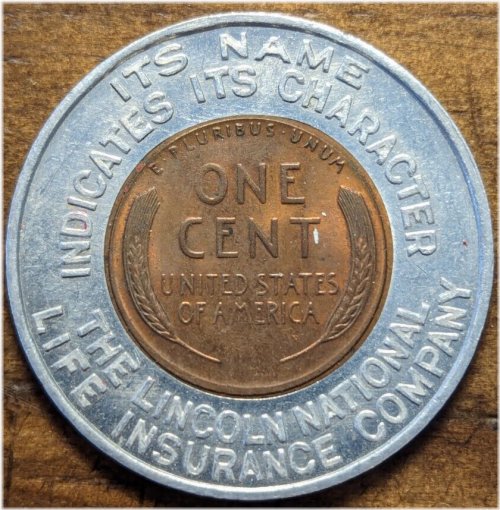 Fort Wayne Lincoln Cent Token