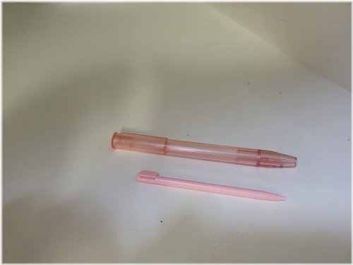 Pink Dual Stylus for Nintendo DS LITE - Large Pen and Small Style #P12