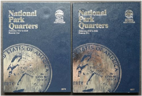 National Park Quarters Coin Album Set