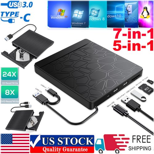 Slim Dual-Interface Optical Drive