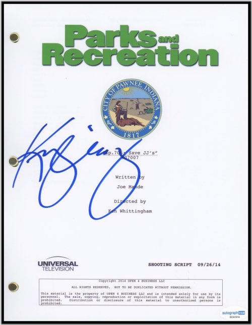 JJ's Script Autographed by Keegan-Michael Key